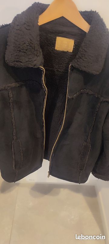 🧥 Blouson homme H.Landers XL – style aviateur, doublure fourrure (image 3)