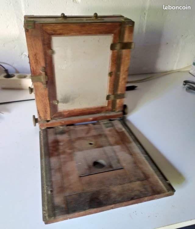 Appareil photo ancien / Chambre en bois FKD 13x18 (image 2)
