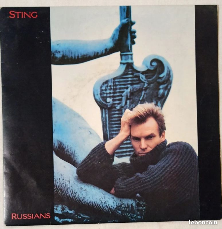 STING, vinyle 45 tours, Russians (image 1)