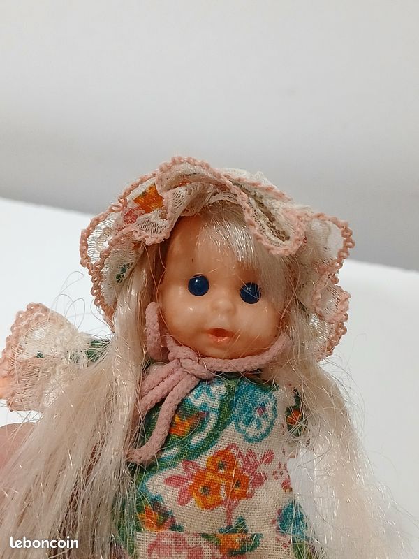 Rare Ancienne Poupée Lili Puce El Greco Dans Sa Boîte Coffret – Poupée En Plastique Vintage