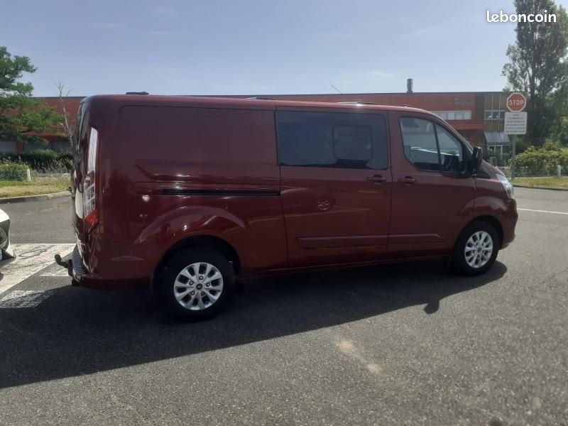 Ford Transit Custom Fg 320 L2H1 2.0 EcoBlue 170 S&S Cabine Approfondie Limited BVA6 7cv (image 3)