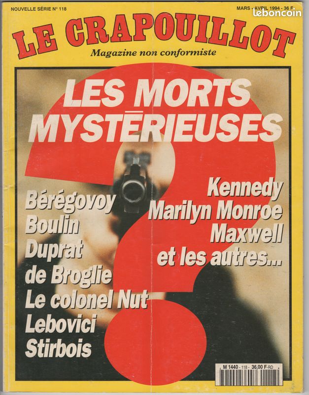 Magazine non conformiste: le crapouillot (7 n°) (image 1)
