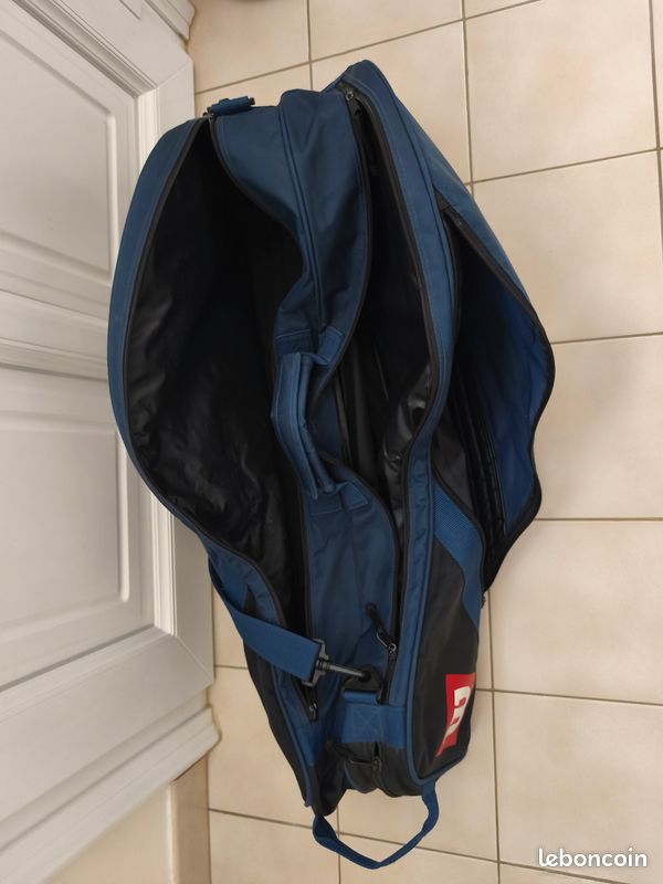 Sac De Transport Pour Raquette De Badminton – Housse Bandoulière En Tissu Oxford, 70x24 Cm, Pour 2 Raquettes, Noir