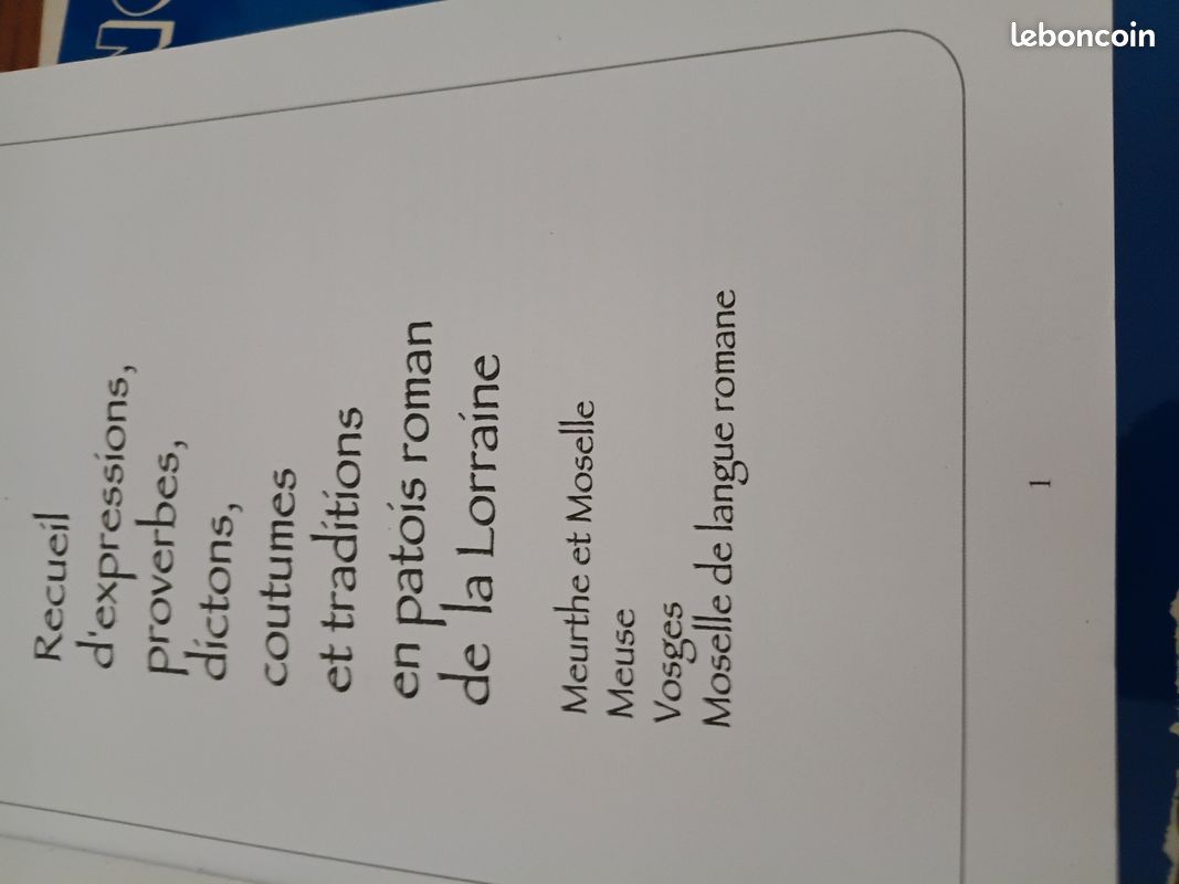 Patois Romans de la lorraine (image 3)