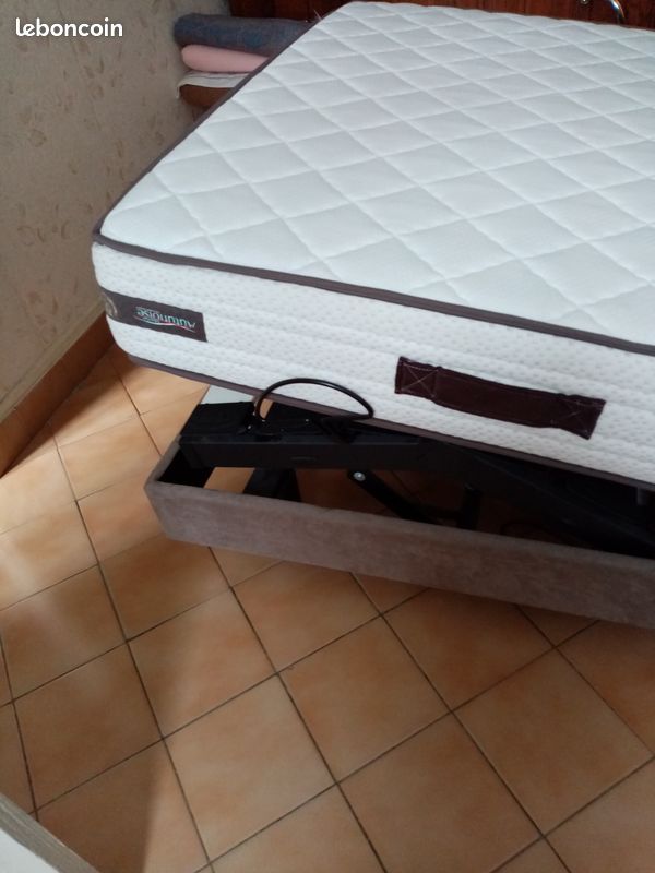 Matelas +sommier éléctrique (image 2)