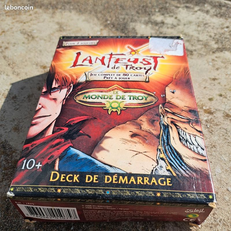 Ensemble complet de cartes à jouer LANFEUST de troy (image 1)