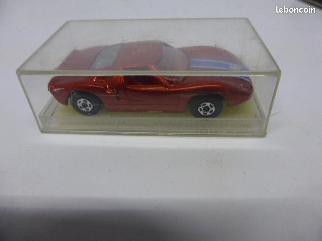 Ford GT40, Elf 1966 matchbox new in box 41 ancien vieux , métal tôle vintage miniature jouet (image 1)