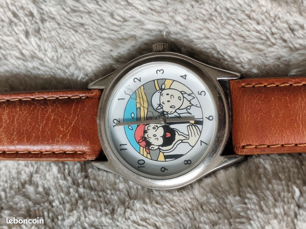 Tintin - Montre Citime TC002 - Milou avec un noeud - (1994