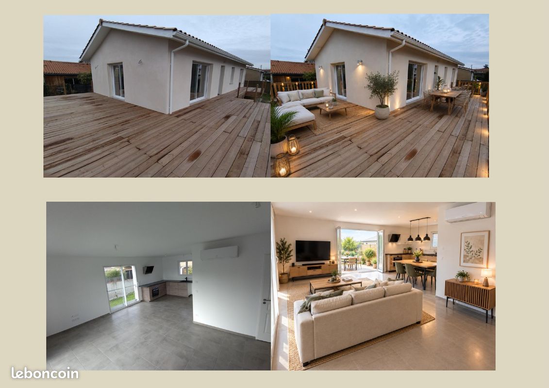 Maison 4 pièces 89 m² · à Gujan-Mestras · 89 m² · 379 000 €