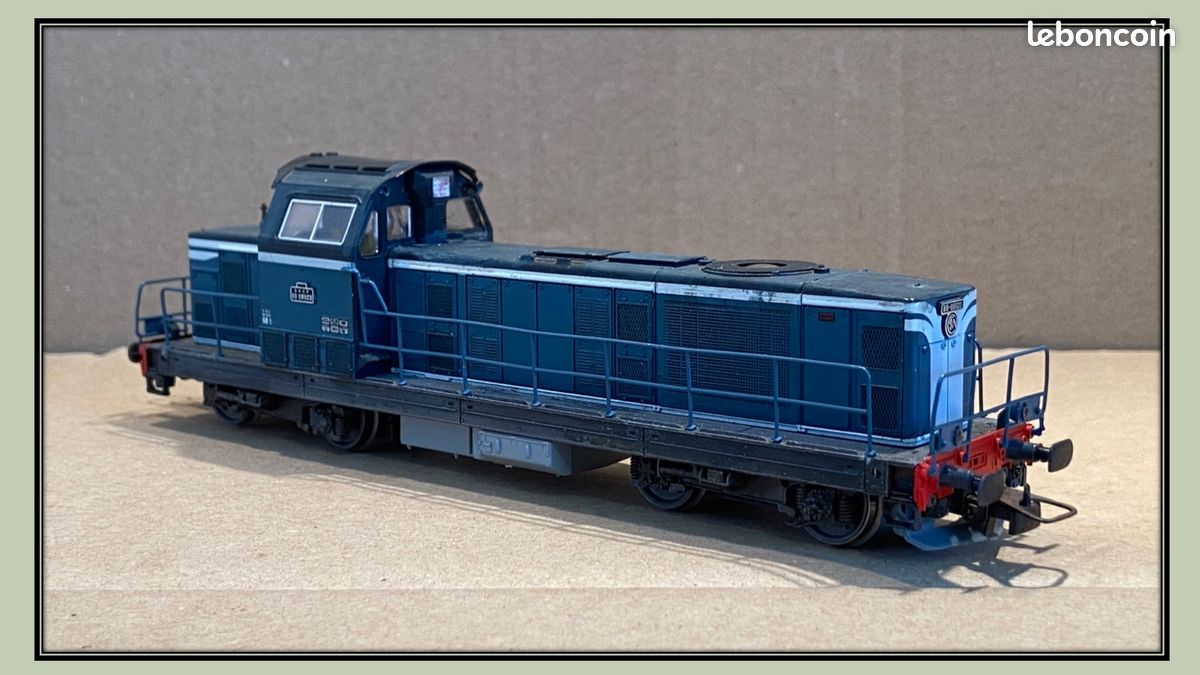 Locomotive Diesel BB 566455 SNCF Logo Casquette Period V HO Jouef Sons Hj2376s P 500817