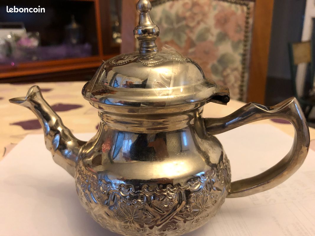 Théière thé orientale Maroc artisanale/fafa95 (image 1)