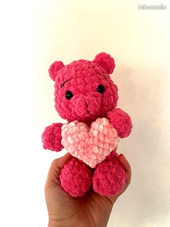 Surakey Ours En Peluche Avec Rose, Ours En Peluche En Peluche, Ours En Peluche En Peluche - Ours En Peluche En Peluche - Cadeau En Peluche Doux Pour La Petite Amie Des