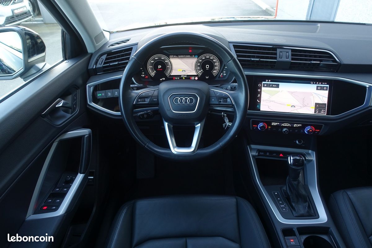Q3 Sportback 45 Tfsi e 245ch S-Tronic Hybride Cuir chauffants/Virtual cockpit/Gps Europe/Caméra/Carplay/Hayon électrique/1*Main/Garantie 12 mois (image 13)