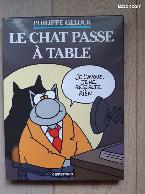 Le chat passe à table (image 1)