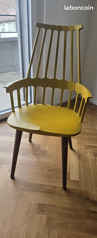 Chaise Kartell Comback jaune (image 1)