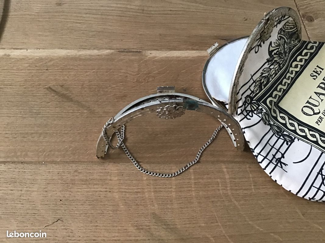 Fermoir pour grand porte monnaie ou bourse Loisirs créatifs