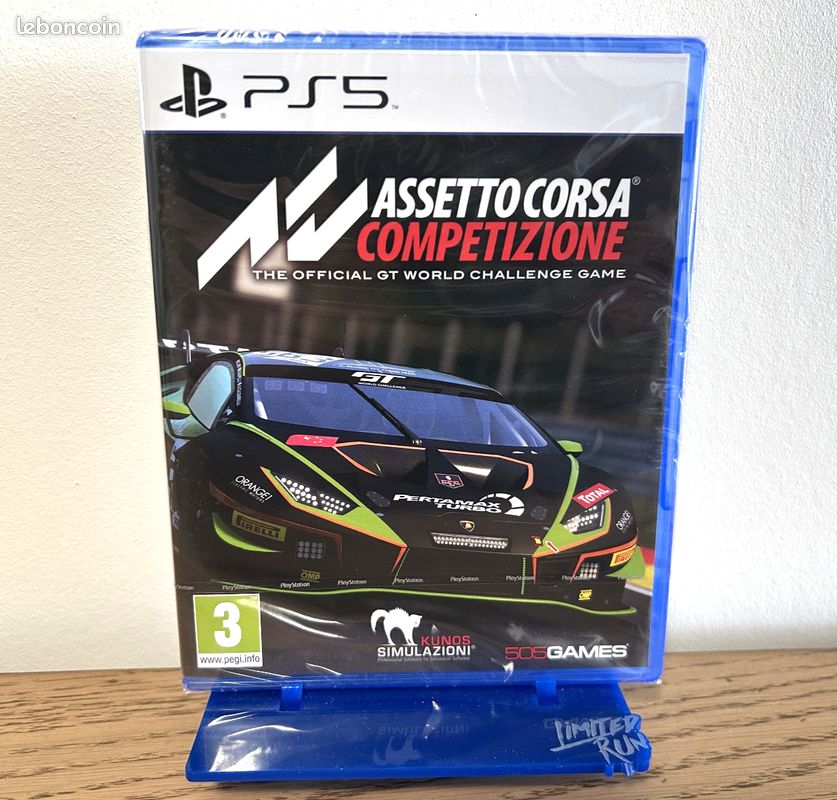 ASSETTO CORSA COMPETIZIONE - PS5 - PlayStation 5 - PAL FR - Neuf sous blister (image 1)