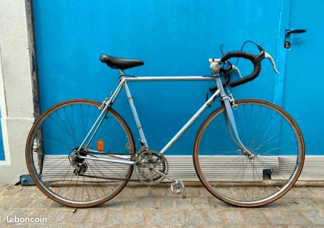 🚲Vélo de route vintage bleu 🔵JACQUES ANQUETIL Vélos