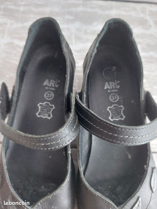 Derbies cuir Gemo art taille 37 maya95 (image 2)