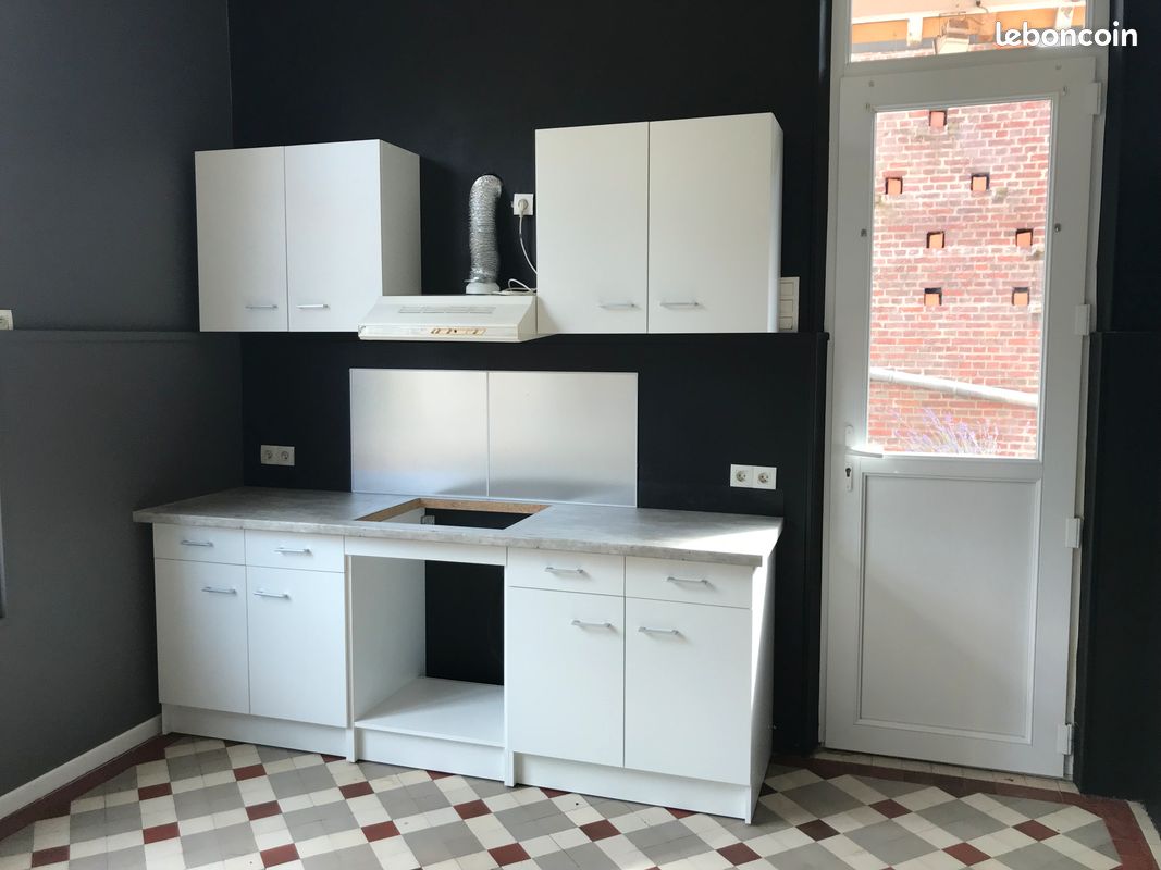 Meubles cuisine complète: Hotte + Plaque Vitro ESSENTIELB ETVH 43s (image 5)