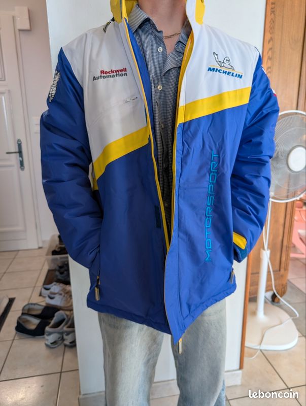 Veste coupe-vent pour homme avec fermeture éclair et