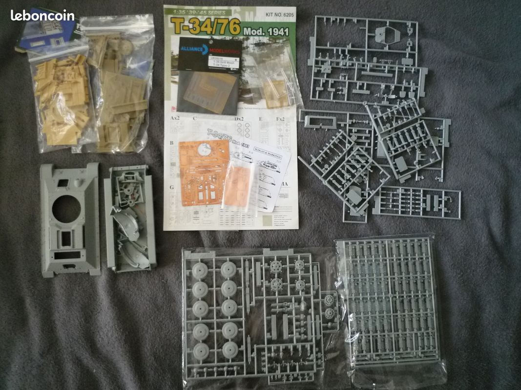 Dragon 1/35 T34/76 mod41 + extras (image 2)
