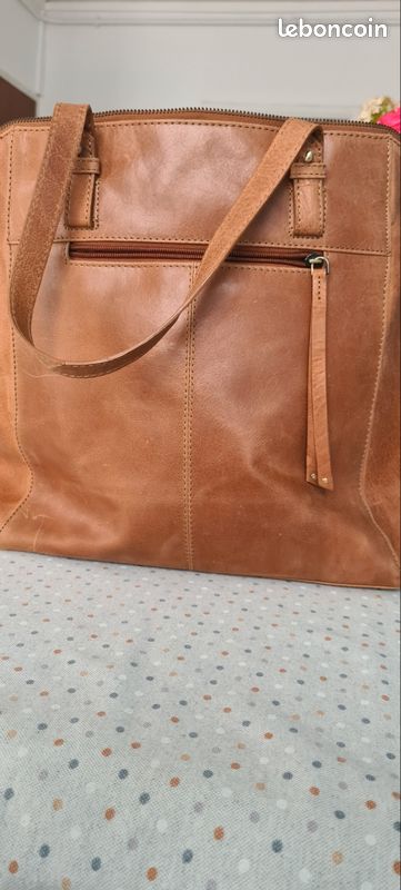 Sac Cabas En Coton Marron - Cotton Traders, Une Taille (occasion Bon état)