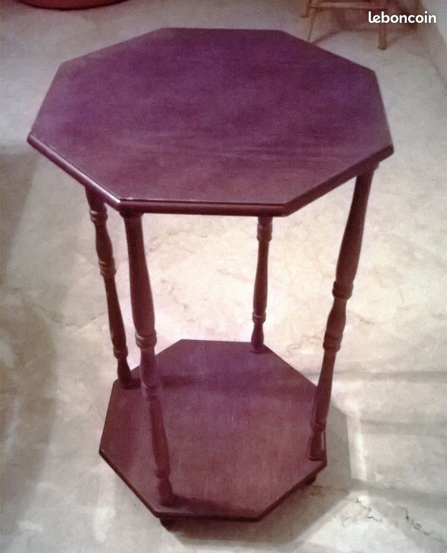 Guéridon ancien ou Sellette ou Table de chevet (image 2)