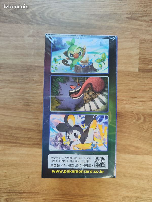 Pokemon Booster Box Pokmon TCG Jet Black Spirit Booster Box (Korean  Version)  Factory Sealed, Full Of S6K Series Cards Jet Black Spirit Korean