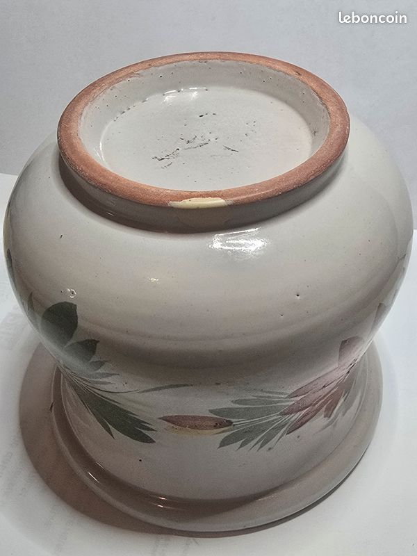 Beurrier motte en faïence bretonne – fin XIXᵉ (image 9)
