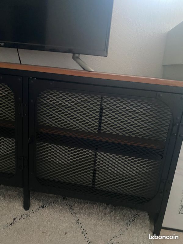 Meuble TV IKEA style industriel (image 3)