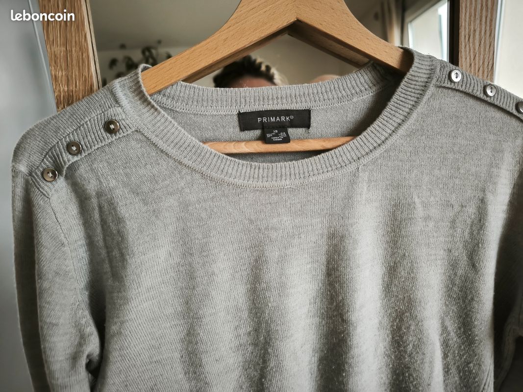 T-shirt Fille Primark 2-3 Ans Gris – Coton – "You Are Berry Sweet"