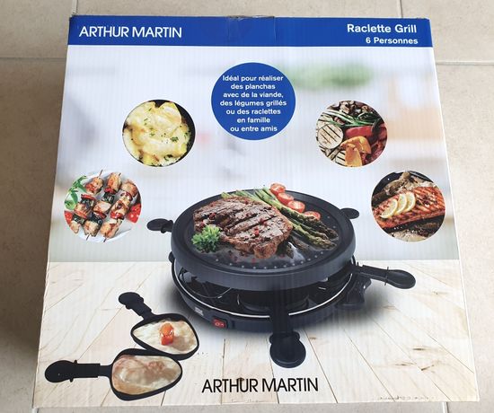 Raclette grill 6 personnes - ARTHUR MARTIN