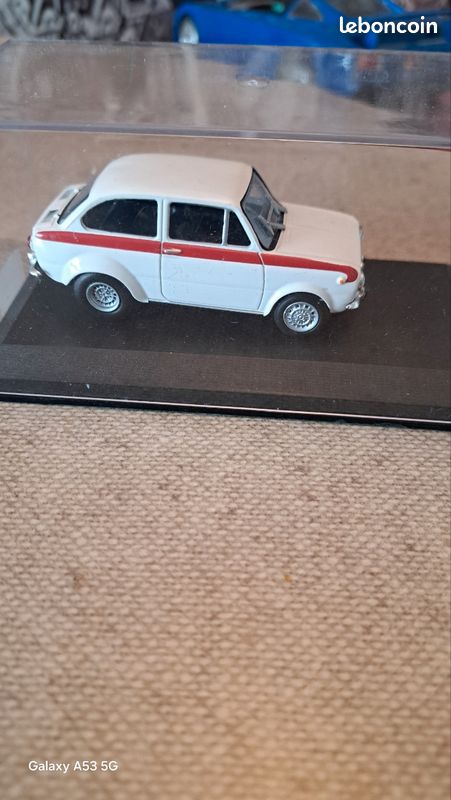 Kit Fiat Abarth 850TCR N°302 - F. Stefenelli 1973 - 1/43 Remember - Résine