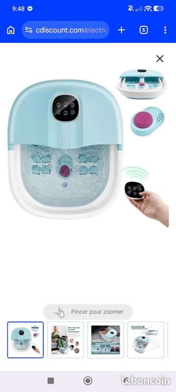 Jaccuzi pied (image 4)