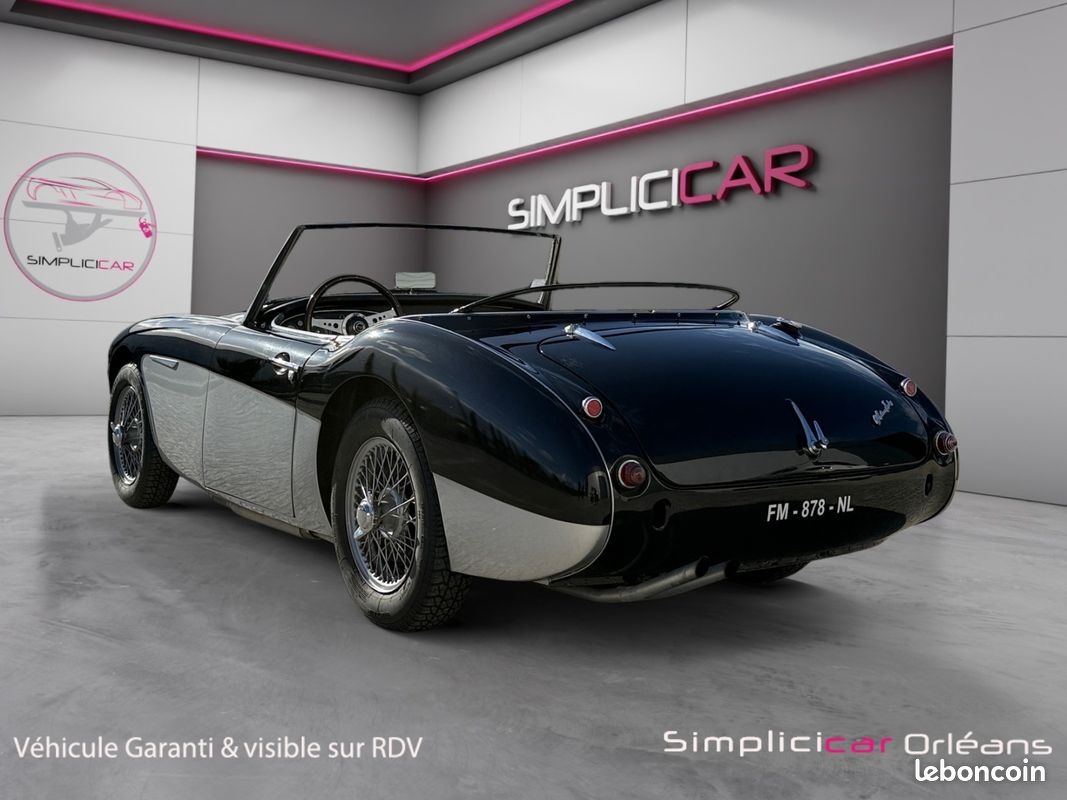 AUSTIN HEALEY Bn4 2.6L 6 cylindres BMC C-Series 1957 Restaurée Entièrement en 2018 (image 3)