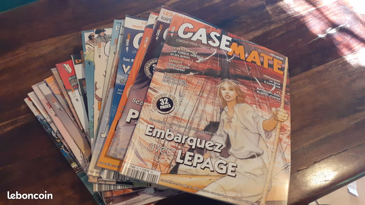 Lot de 19 magazines BD "CASEMATE" (image 1)