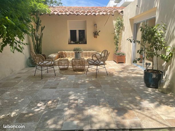 MAISONNETTE 50m2 climatisée au calme avec jolis jardin-terrasse aménagée
