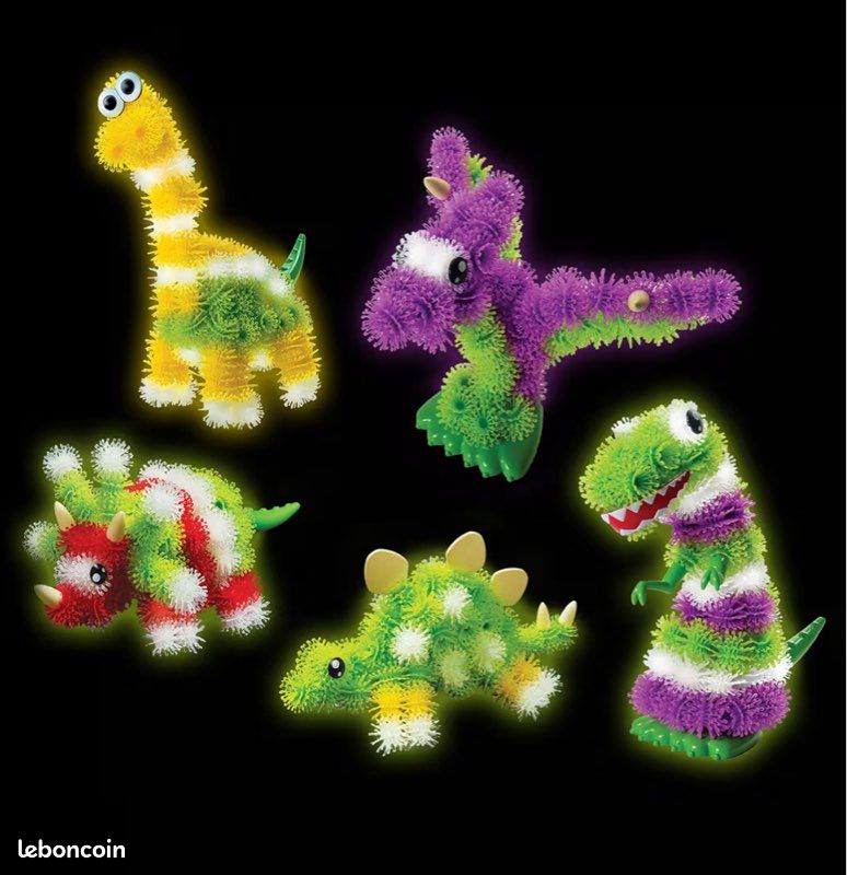 Jeu créatif Bunchems dinosaures phosphorescent (image 3)
