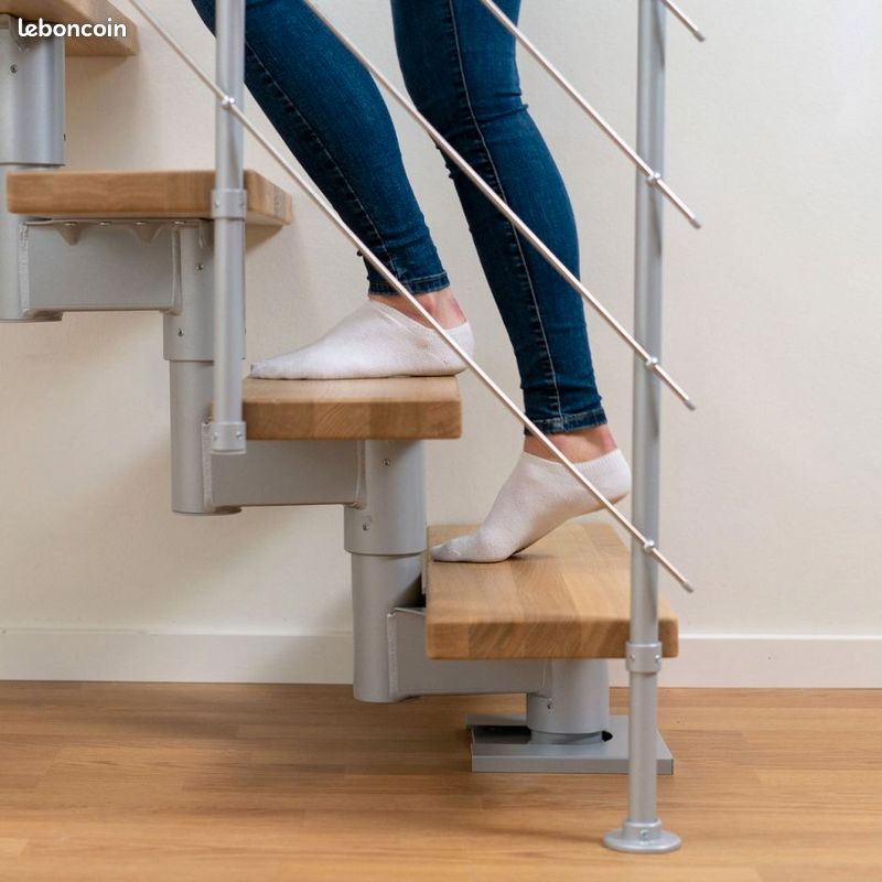 Escalier modulaire Dublin benz24 2/4 Tournan un quart tournant deux quart tournant (image 2)
