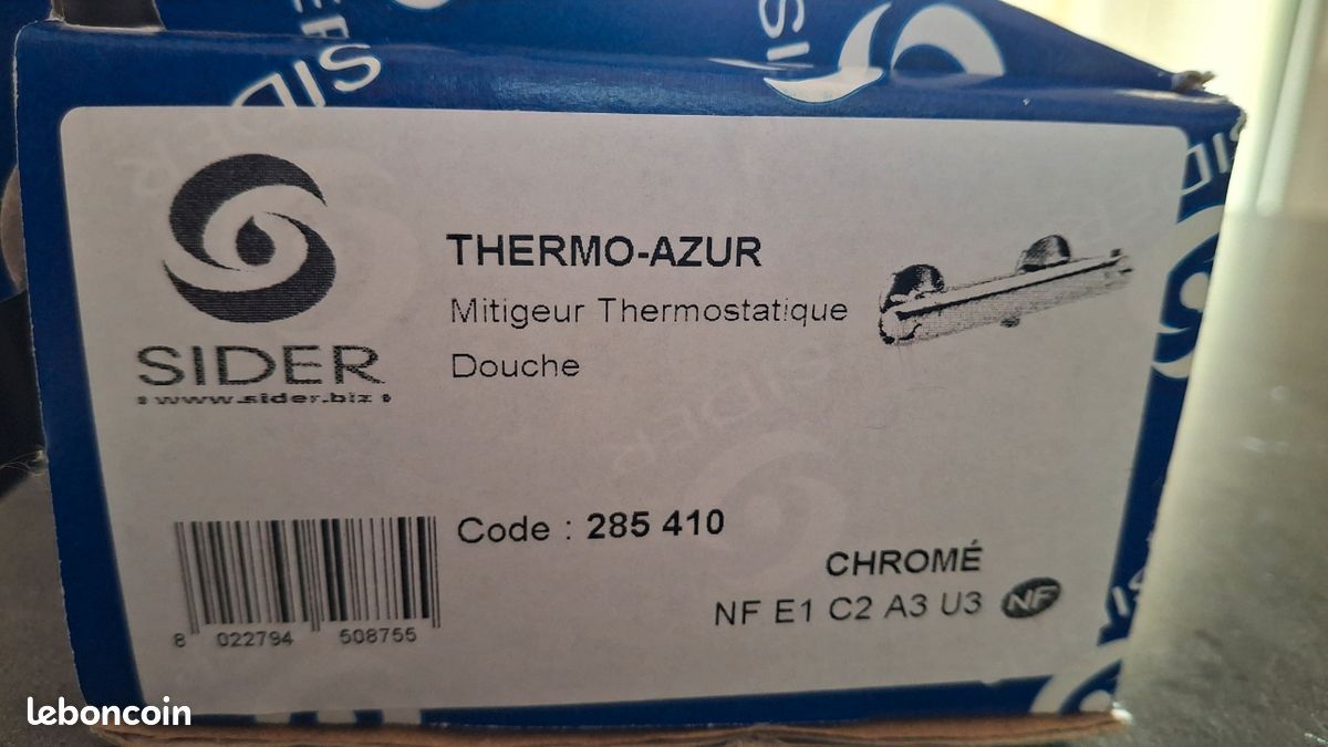 Thermostatique sider thermo azur (image 1)