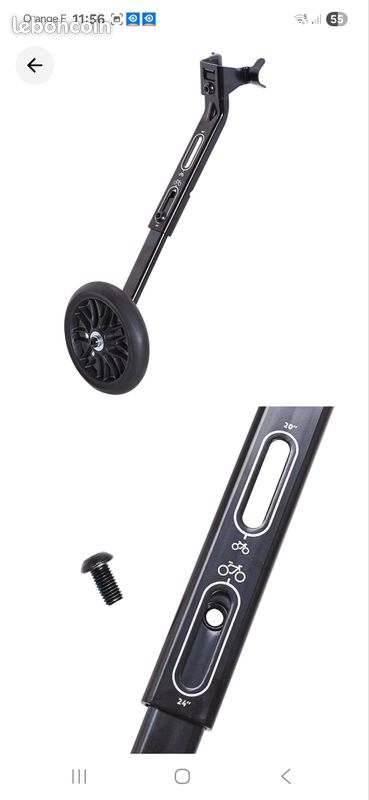 Stabilisateurs De Vélo Adultes – Robustes, Ajustables, Pour Roues 24-29″ – Garantie à Vie