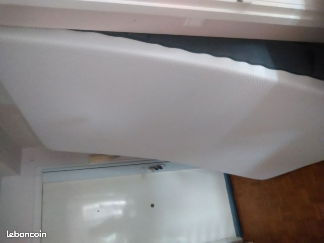 Lit deux personnes, matelas avec sommier (image 4)
