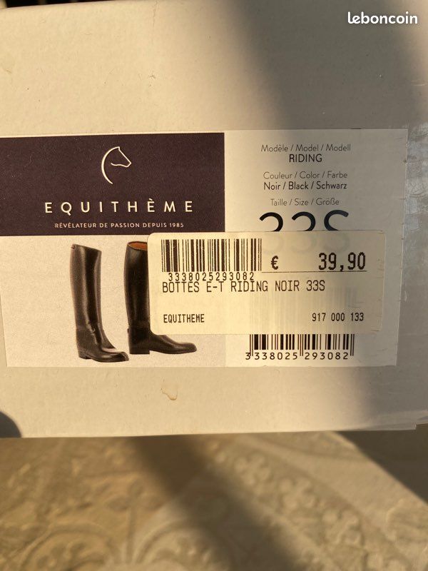 Bottes équitation EQUITHEME T33 (image 10)