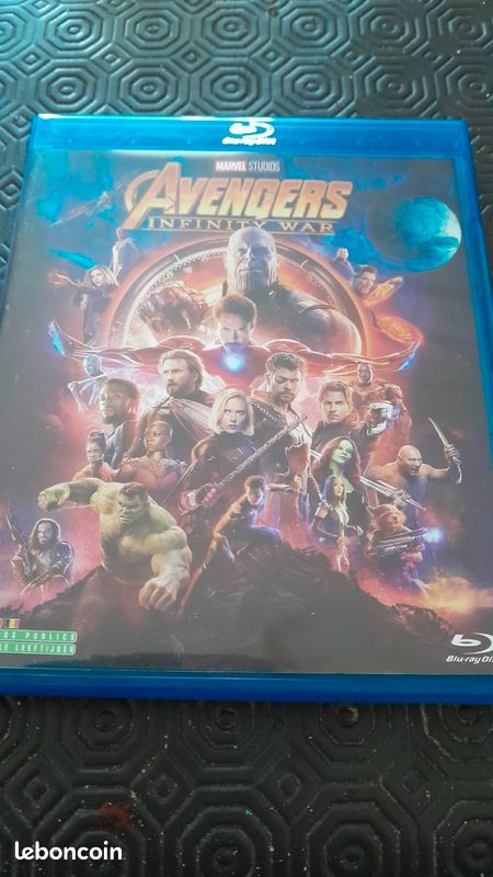 Blu-ray avengers infinité war (image 1)