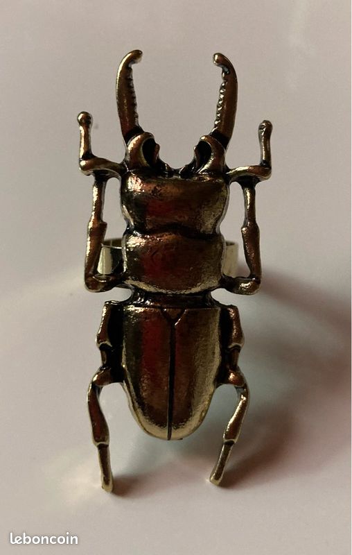 Bague ajustable Scarabée (image 2)