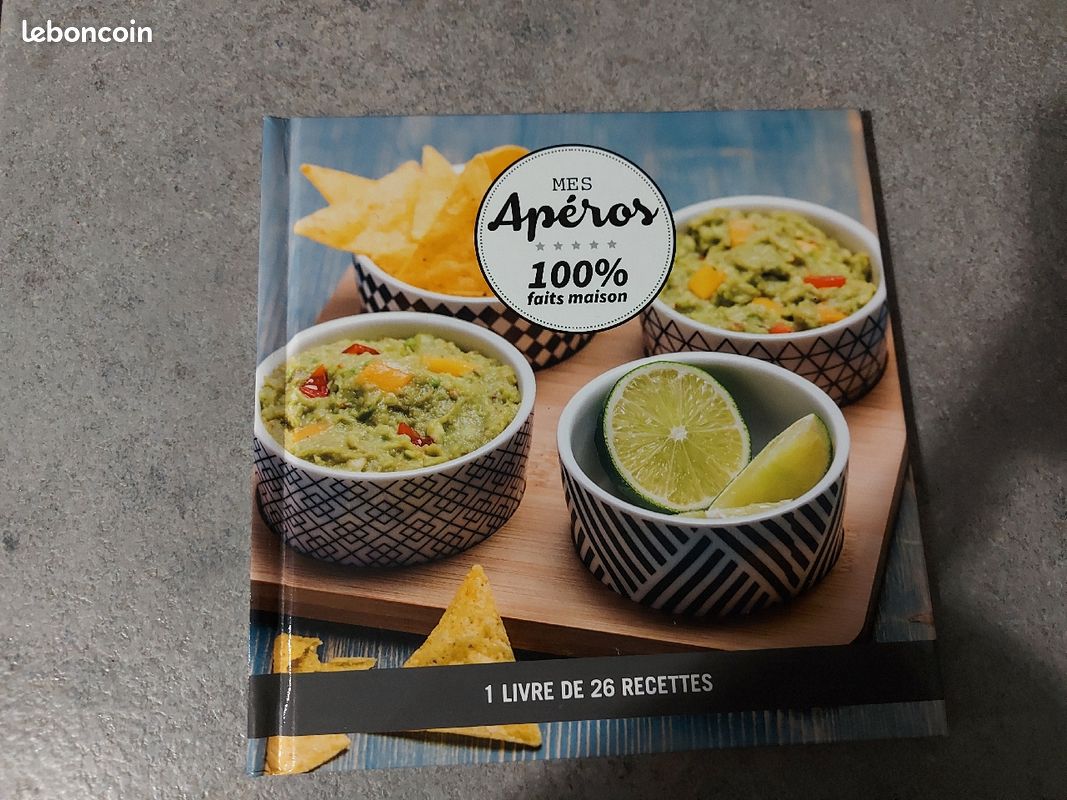 Livre de recettes "Mes apéros 100% fait maison" (image 1)