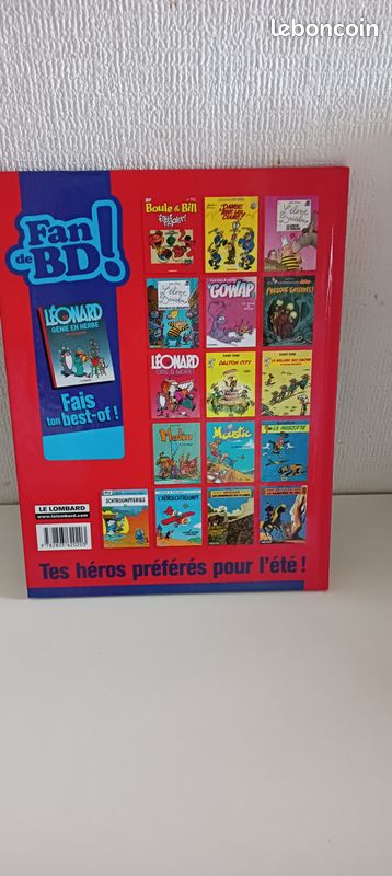 BD Lucky Luke Astérix Léonard Bidochon Boul et Bill Gaston (image 4)