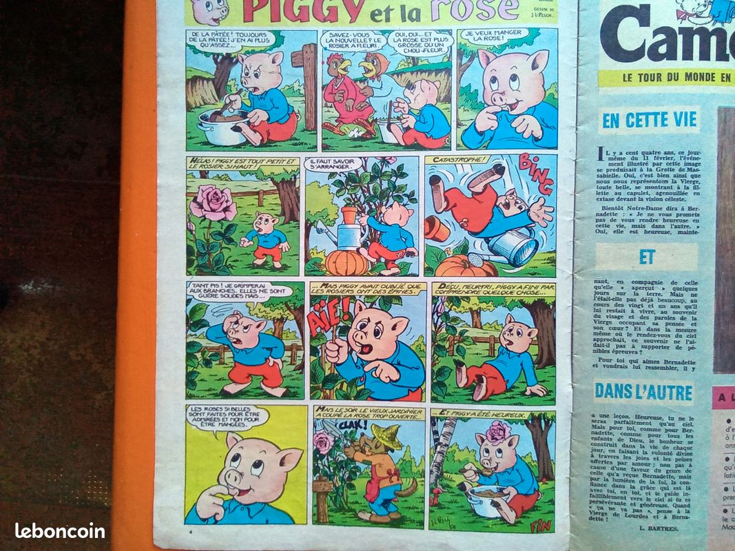 Revue Bernadette du 11 février 1962 prix 2 euros (image 7)