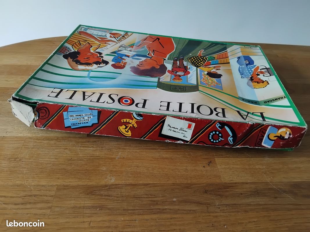 2 Jeux / jouets de 1962 la Banque Internationale Enfantine et la Boîte Postale (image 9)
